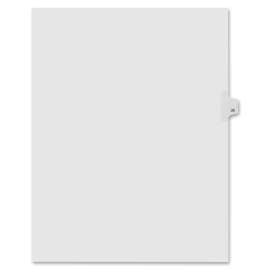 Kleer-Fax Numeric Laminated Tab Index Dividers