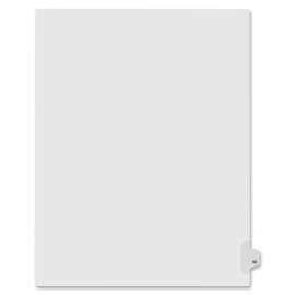 Kleer-Fax Numeric Laminated Tab Index Dividers