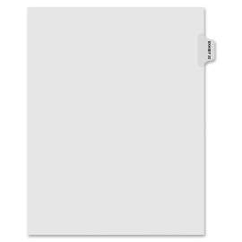 Kleer-Fax Numerical Exhibit Index Dividers