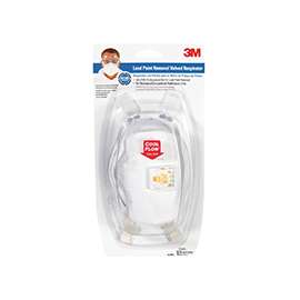 3M TEKK Protection 8233PA1-A/R-8833 Disposable Valved Respirator, N100 Filter Class, White