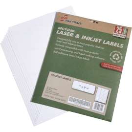 SKILCRAFT 30/Sheet Laser/Inkjet Address Labels