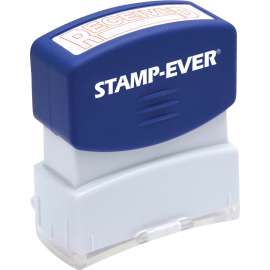 U.S. Stamp & Sign Pre-inked One-Clr Received Stamp