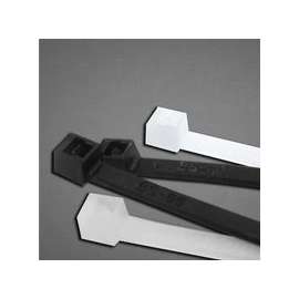 UV Stabilized Cable Ties, 50 lb Tensile Strength, 14.6", Black, 1,000/Bag
