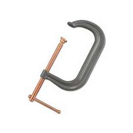 Drop Forged C-Clamps, 5 in Throat Depth, 8 in L