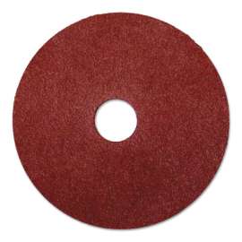 Resin Fiber Discs, 4 1/2 in Dia, 120 Grit, 7/8 in Arbor, 11,000 rpm