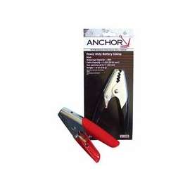 Battery Clamps, Standard, 1-3/0 AWG, 600 A, 1 in Jaw, Black