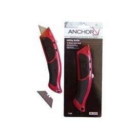 Auto Load Utility Knife, Steel Blade, 10 Blades