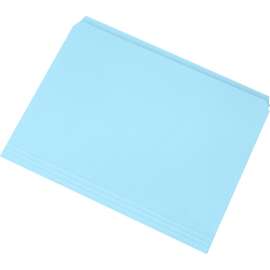 SKILCRAFT Straight Cut Scored Bottom File Folders