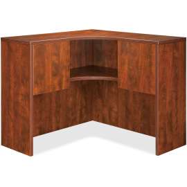 Lorell Essentials Series Cherry Laminate Desking