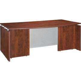 Lorell Ascent Cherry Laminate Desking