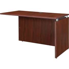 Lorell Ascent Mahogany Laminate Desking