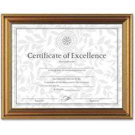 Burns Grp. Antique-colored Certificate Frame