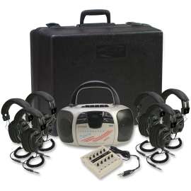Califone 1776PLC-6 Spirit Stereo Listening Center