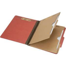 SKILCRAFT Pckt Style 6-part Ltr Classifctn Folders