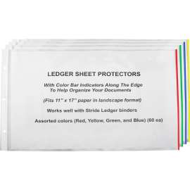 Stride, Inc. Semi-clear Landscape Sheet Protectors