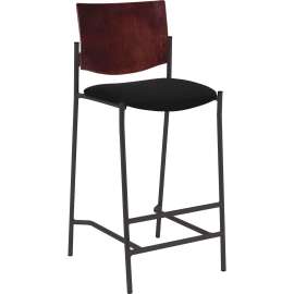 Lorell Bistro Style Wood Back Barstool