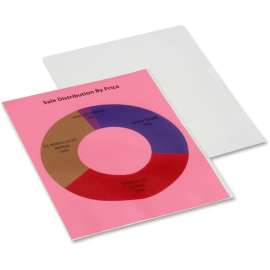 SKILCRAFT Recycled Transparent Project Folders