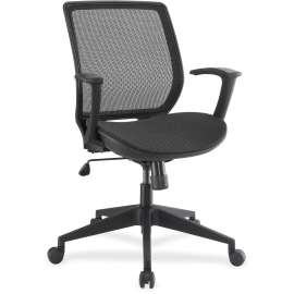 Lorell Mesh/Mesh Executive Mid-back Chair