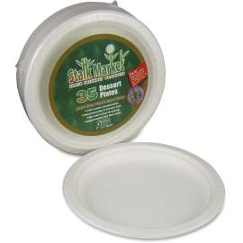 Asean Corp. Sugarcane Fiber 7" Disposable Plates