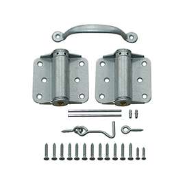 ProSource LR-114-PS Hinge Set, Galvanized Zinc, Zinc, 1 Set-Piece