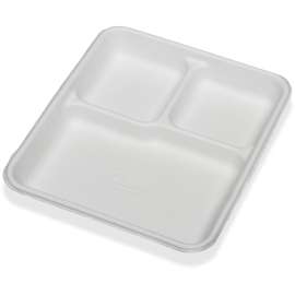 SKILCRAFT 3 Compartment Disposable Plates
