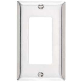 1G SS Decor Wall Plate
