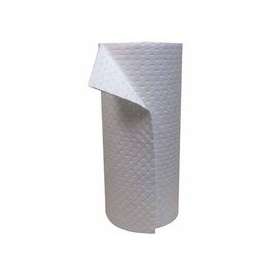 Oil-Only Sorbent Roll, Heavy-Weight, Absorbs 24 gal, 30 in x 120 ft