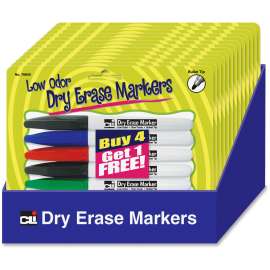 Charles Leonard Dry Erase Markers Set Display