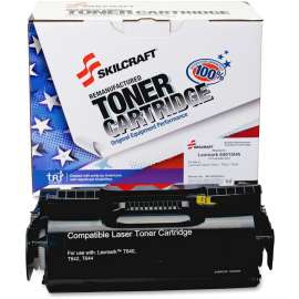 SKILCRAFT Reman. Lexmark T644 Toner Cartridge