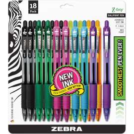 Zebra Z-Grip Retractable Ballpoint Pens
