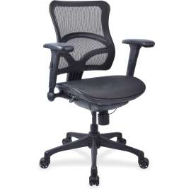 Lorell Full Mesh Mid-back Chair