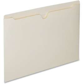 SKILCRAFT Dbl-ply Tab Flat Manila File Jackets