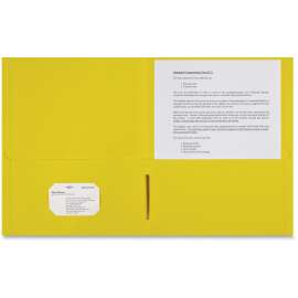 Sparco 2-pocket Leatherette Portfolio