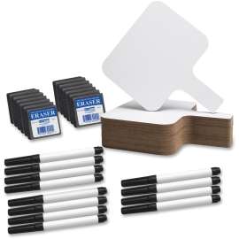 Flipside Prod. Rectangular Dry Erase Paddle Set