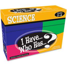 Teacher Created Res. Gr 5-6 I Have Science Game