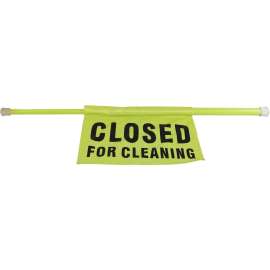 Impact Closed For Cleaning Safety Sign Pole