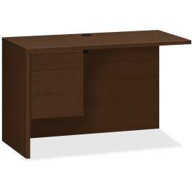 HON Brigade 600 Series Lateral File, 4 Legal/Letter-Size File Drawers, 1 File Shelf, 1 Post Shelf, Charcoal, 30" x 18" x 64.25"