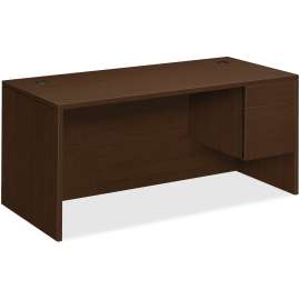 HON Brigade 800 Series Lateral File, 3 Legal/Letter-Size File Drawers, Putty, 42" x 18" x 39.13"