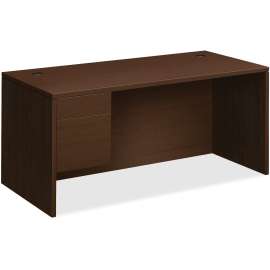 HON Brigade 800 Series Lateral File, 3 Legal/Letter-Size File Drawers, Light Gray, 42" x 18" x 39.13"