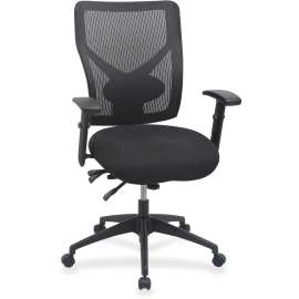 Lorell Multi-task Control Mesh Back Chair