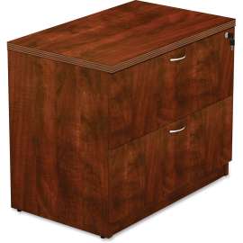 Lorell Contemporary Cherry Laminate Desking