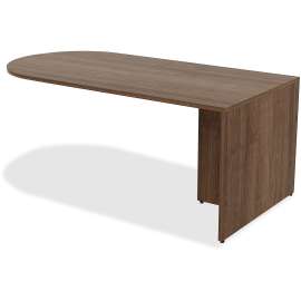 Lorell Walnut Laminate Office Desking