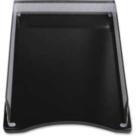 Lorell Metal/Wood Coll. 2-color Front Load Tray