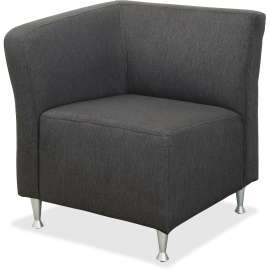 Lorell Fuze Modular Lounge Srs Brown Guest Seating