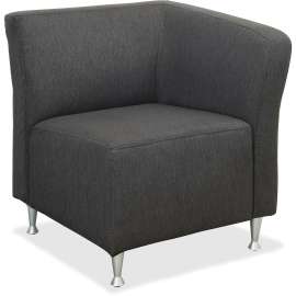 Lorell Fuze Modular Lounge Srs Brown Guest Seating