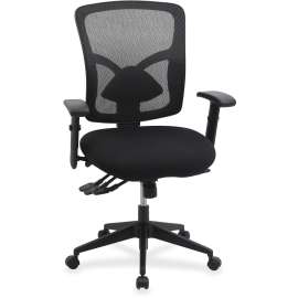 Lorell Mid-Back Mesh Multi-task Control Chair