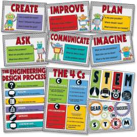 Carson STEM Bulletin Board Set