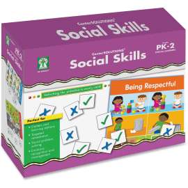 Carson Grade PreK-2 Social Skills File Folder Game