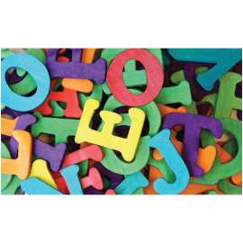 Pacon 1-1/2" Wooden Capital Letters