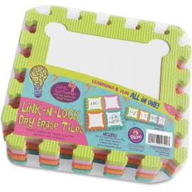 Pacon Mind Sparks Link-N-Lock Dry Erase Tiles
